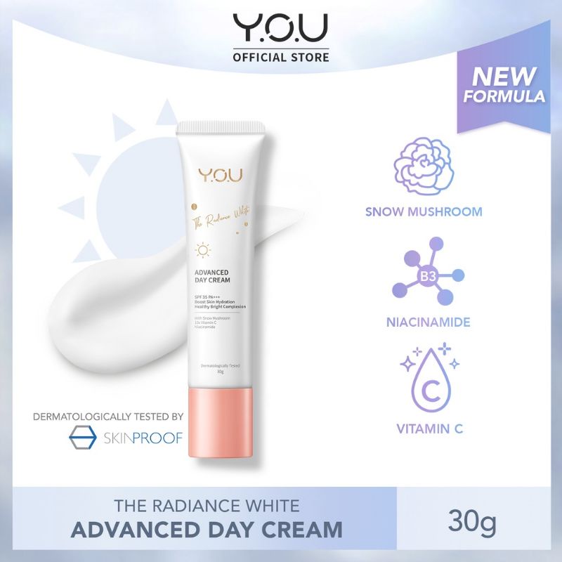 THE RADIANCE WHITE ADVANCE DAY CREAM 30gr