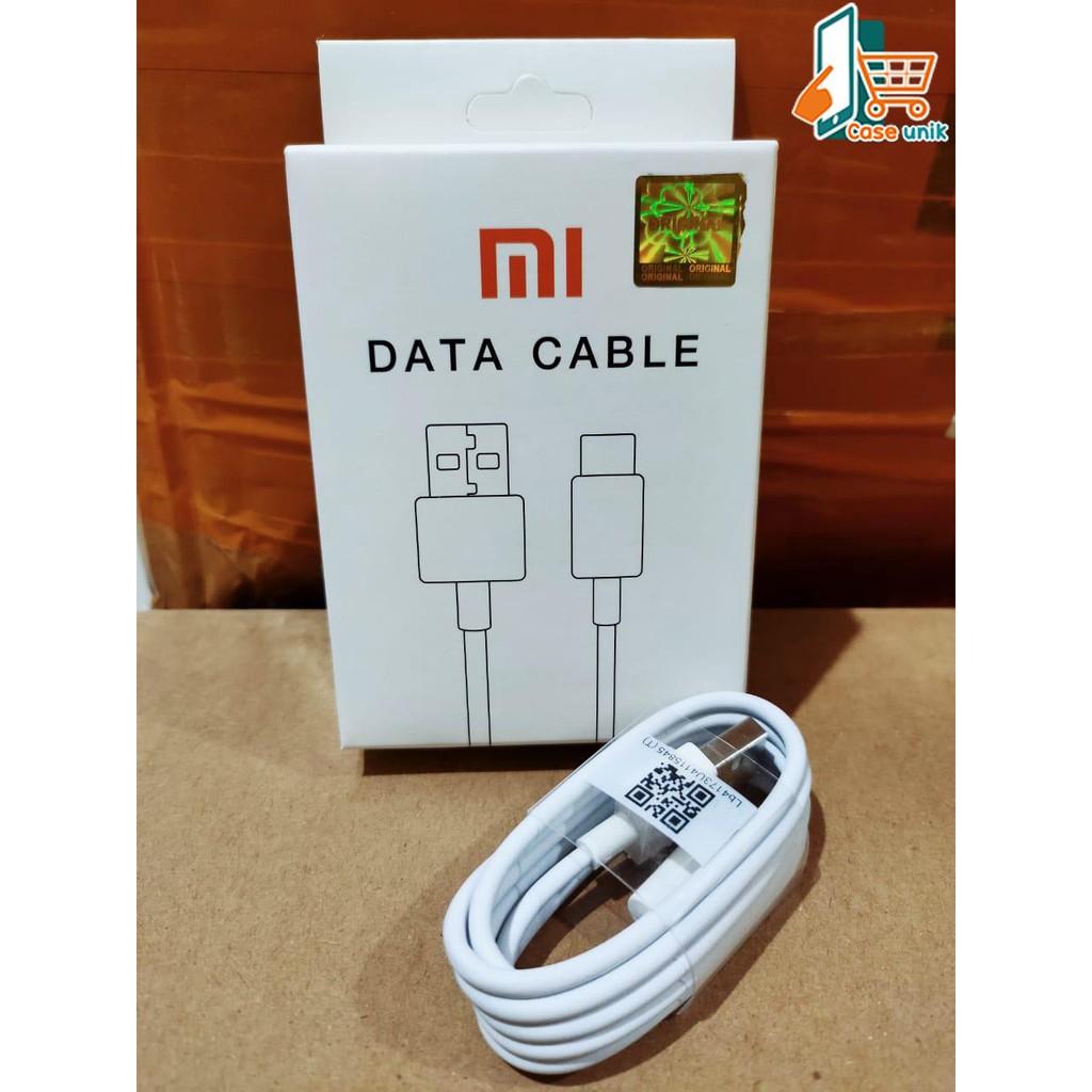 BM001 MI9 WHITE XIAOMI KABEL DATA NEW MODEL ORIGINAL REDMI 9A 9C NOTE 8 9 10 PRO MI9 TIPE C USB CS2486