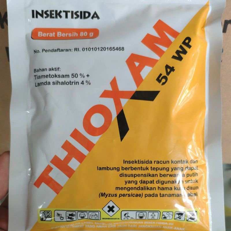 INSEKTISIDA BERANTAS KUTU, TUNGAU THIOXAM 54 WP