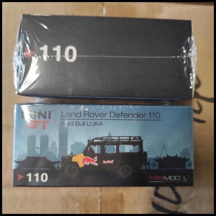 Mini Gt 110 Land Rover Defender 110 Red Bull Luka