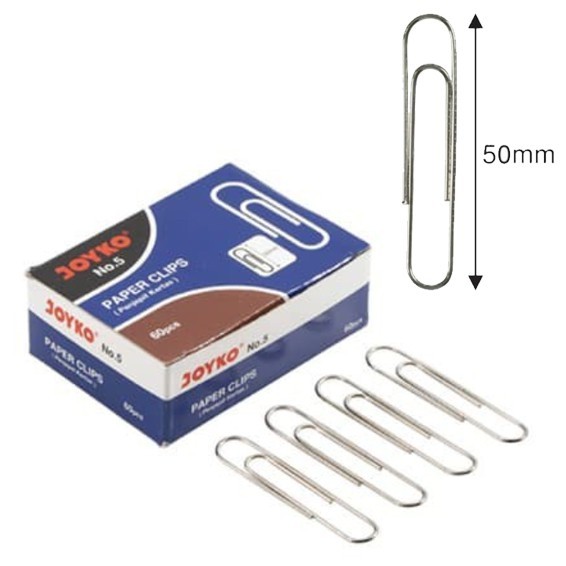 grosiramanah [TERMURAH] Paper clip joyko vtec no 5 termurah dishopee