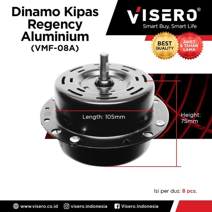 Motor Dinamo Kipas Angin Regency/Tornado Visero (VMF-08)