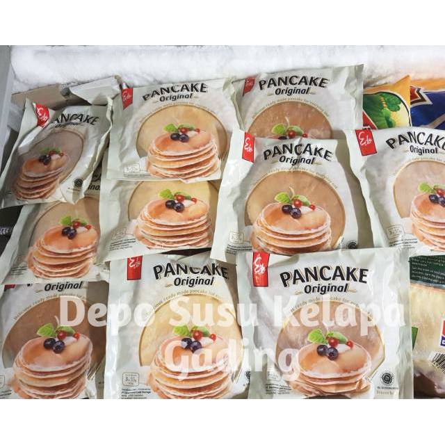 Pancake Instant Siap Saji | Edo Pancake Original Panekuk Jadi Siap Makan Food Kue Pan Cake Pan