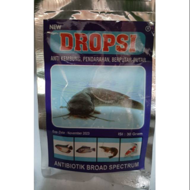 DROPSI OBAT LELE KEMBUNG, BERPUTAR PUTAR, PENDARAHAN