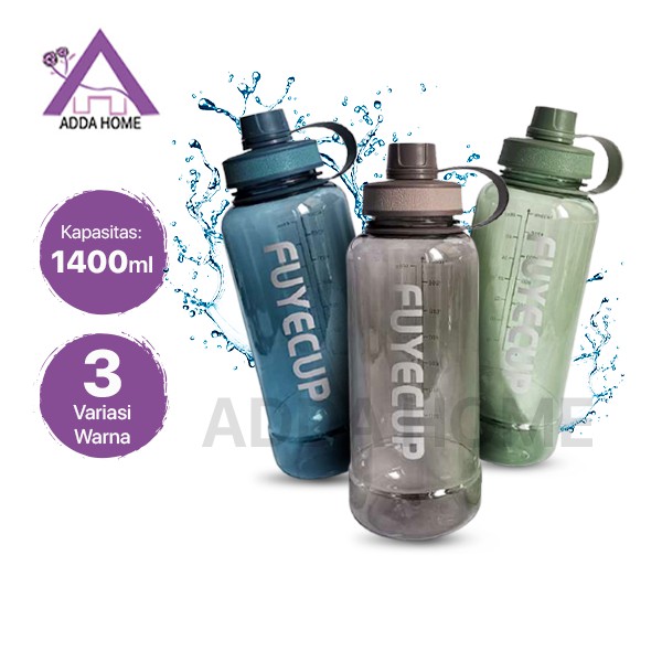 Adda Home - Botol Minum Outdoor Olahraga Speda Sekolah Gym  1400ML