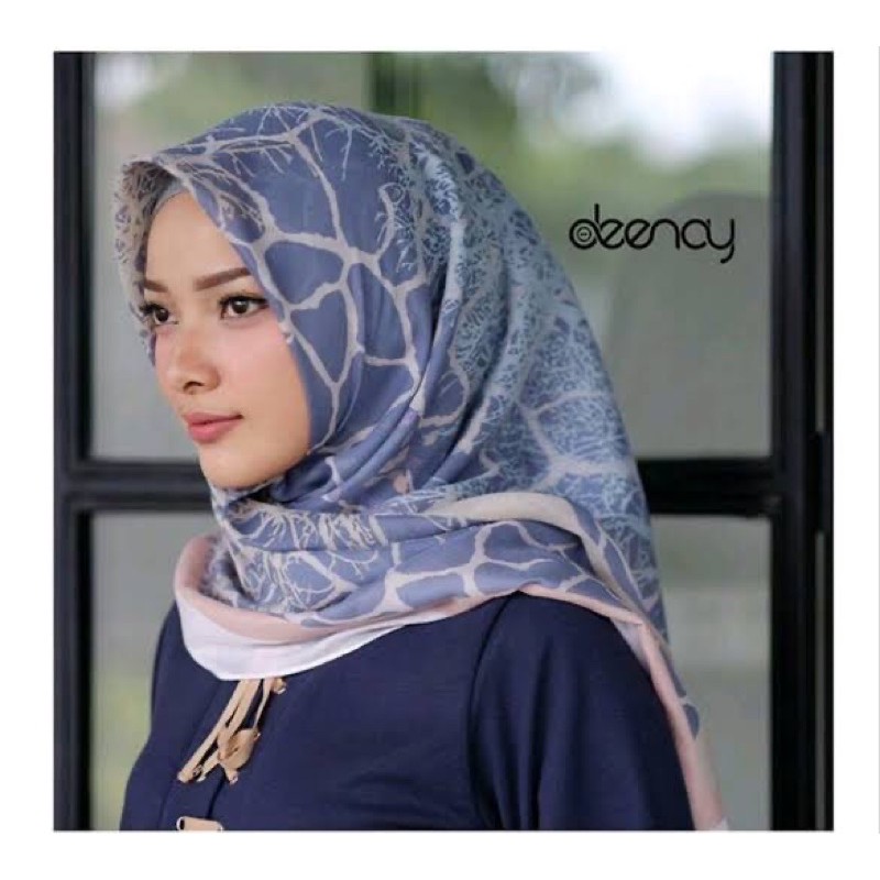 preloved  deenay kinaya kolpri ORIGINAL segiempat motif