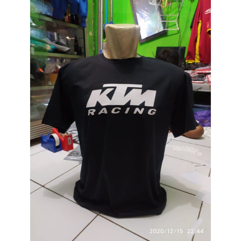 "kaos baju t-shirt KTM Racing/kaos sablon custom/kaos racing