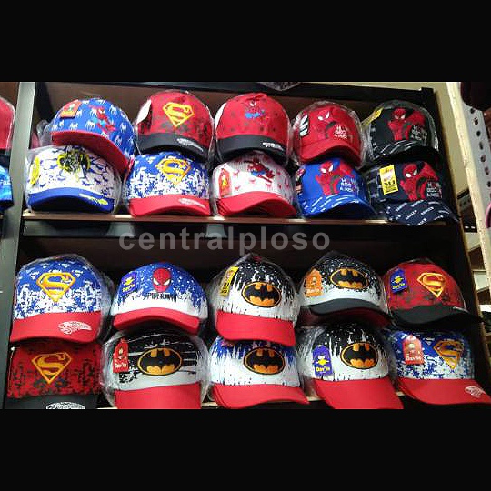 Topi Anak Laki Laki Marvel Captain America Baseball