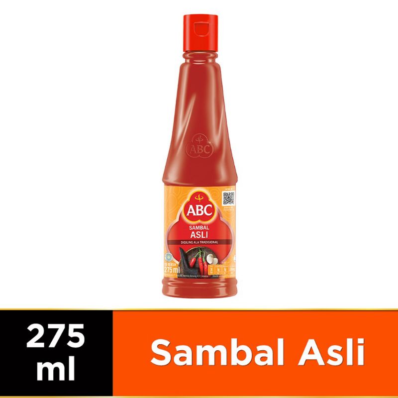 

ABC Saus Sambal Asli 275 Ml SAOS MEJA