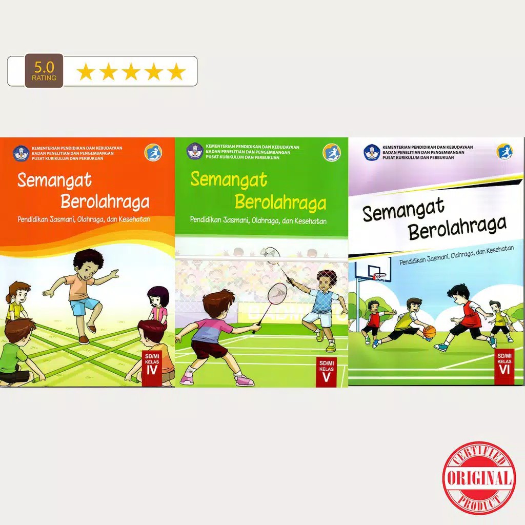 Jual BUKU PENDIDIKAN JASMANI,OLAHRAGA DAN KESEHATAN PJOK ( DIKBUD ...