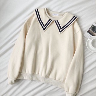 Pulma Top Sweater - Outfit Ootd Wanita - Bahan Fleece Tebal dan Lembut - Allsize