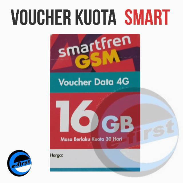 Voucher Vocer Isi Ulang Kuota Data Internet Smartfren 16gb Smart 8gb 8 Gb 16 Gb Shopee Indonesia