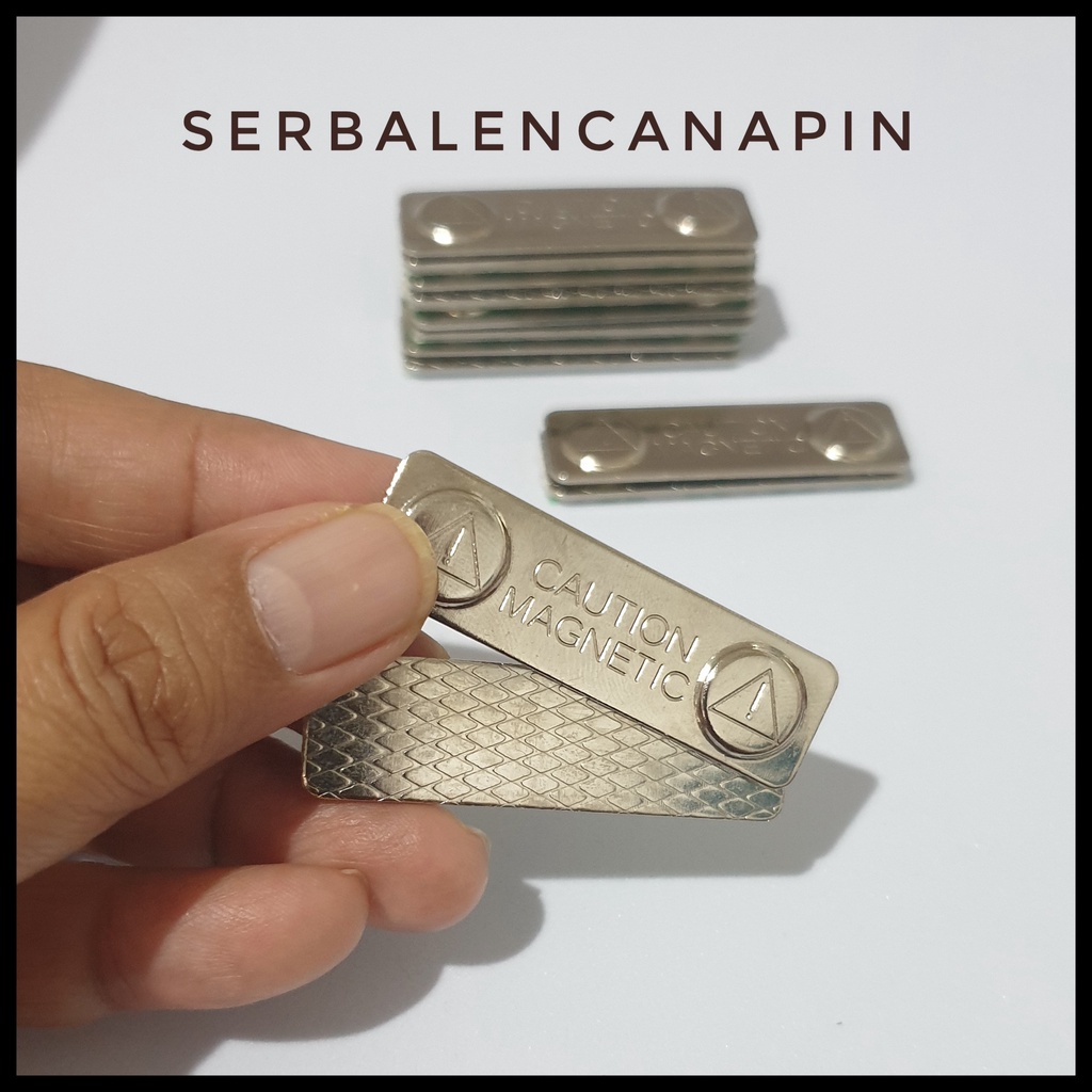 

Magnet Untuk Name Tag Magnit Besi Berani Papan Nama (Magnet Caution) Bisa Satuan