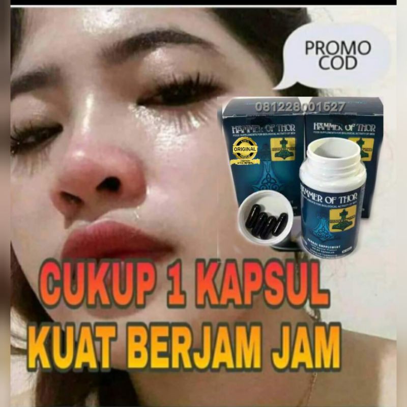 HAMMER of thor kapsul hitam asli original