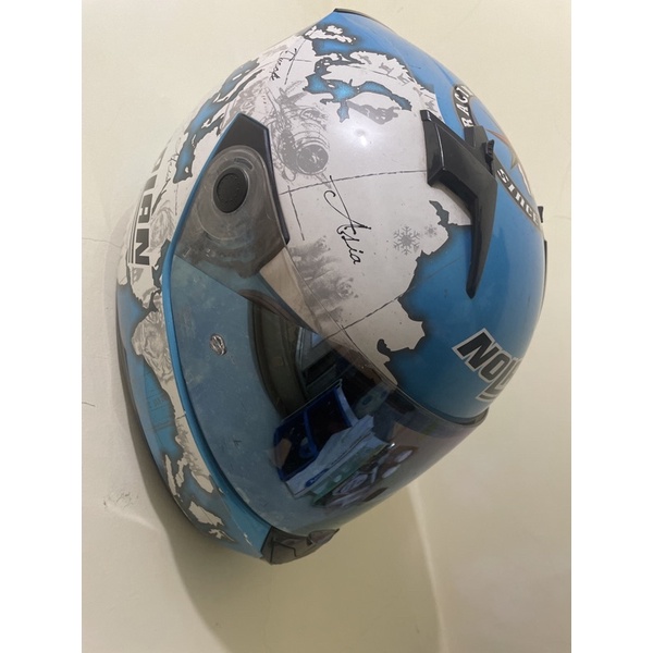 Helm Nolan N64 Motif Carlos Checa Blue