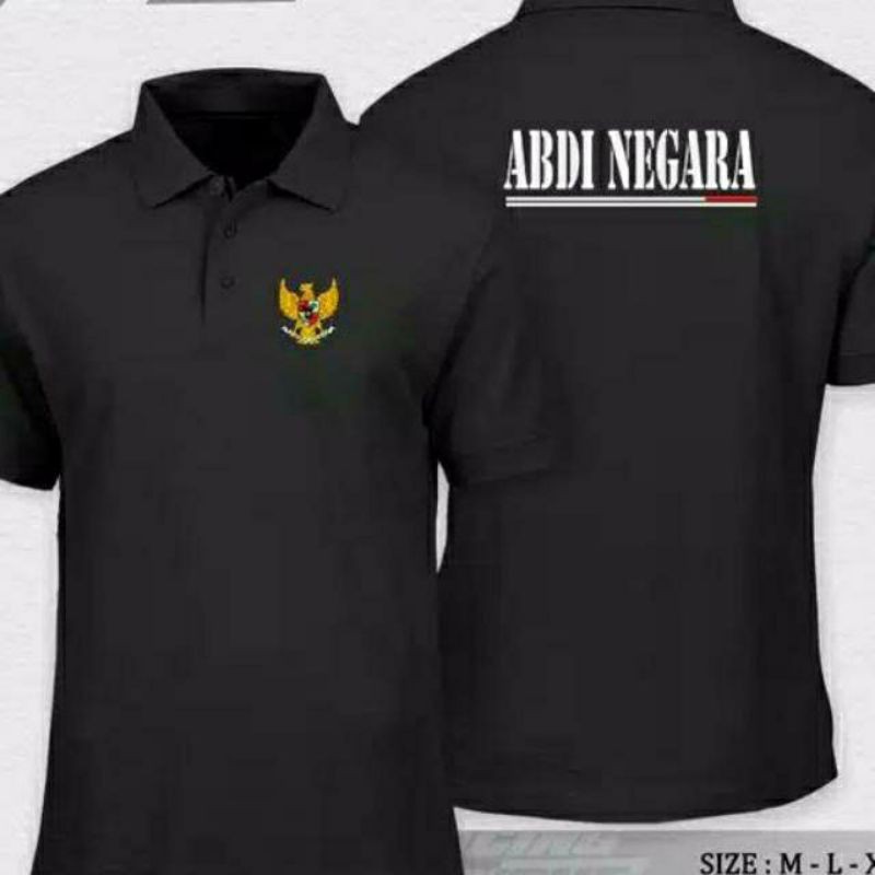 POLO SHIRT ABDI NEGARA PANCASILA BAJU POLO KERAH ABDI NEGARA