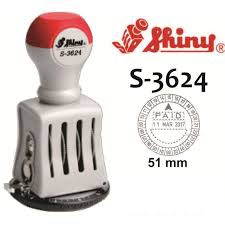 

Stempel Shiny S-3624 U 24 / Stempel Jam / Tanggal / Date Custom