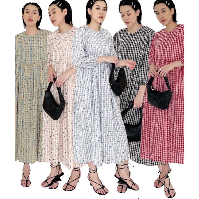 TRICK & TRICKY GHIA DRESS PLAID