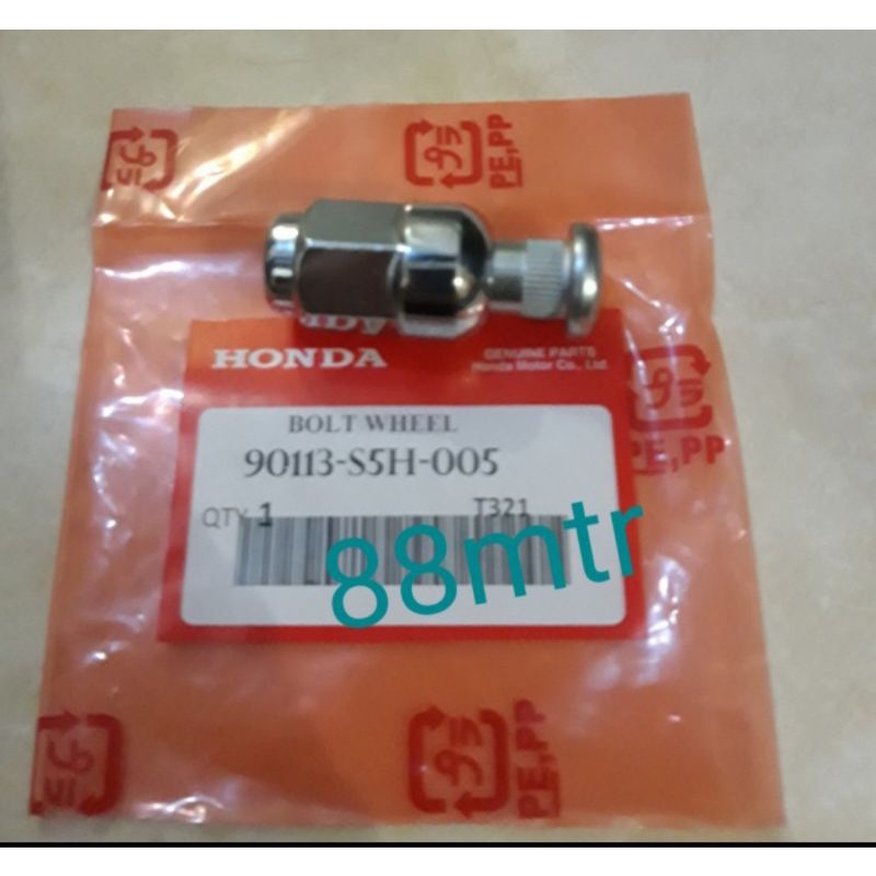 baut roda dan mur racing mobil Honda brio Civic freed hrv jazz asli