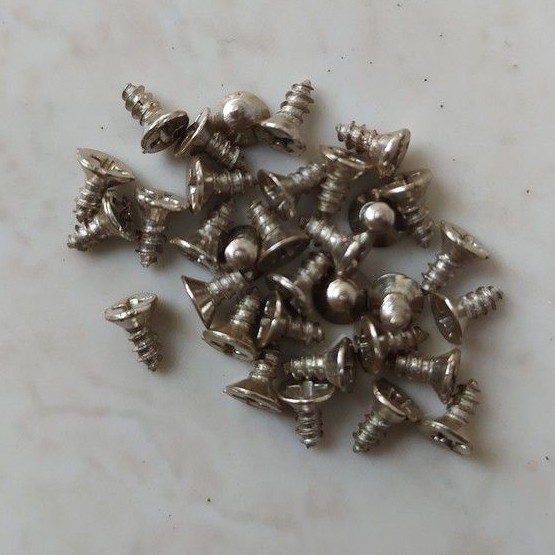 Baut Skrup Sekrup Mur Kecil Poster Pigura Frame Pajangan Ukuran panjang 6 mm