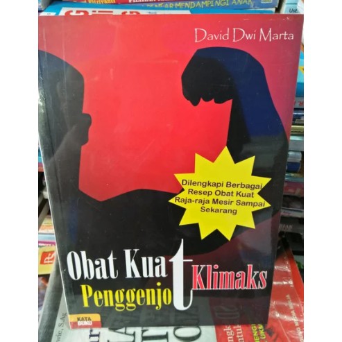 BUKU OBAT KUAT PENGGENJOT KLIMAKS RESEP OBAT KUAT RAJA MESIR DAVID DWI MARTA