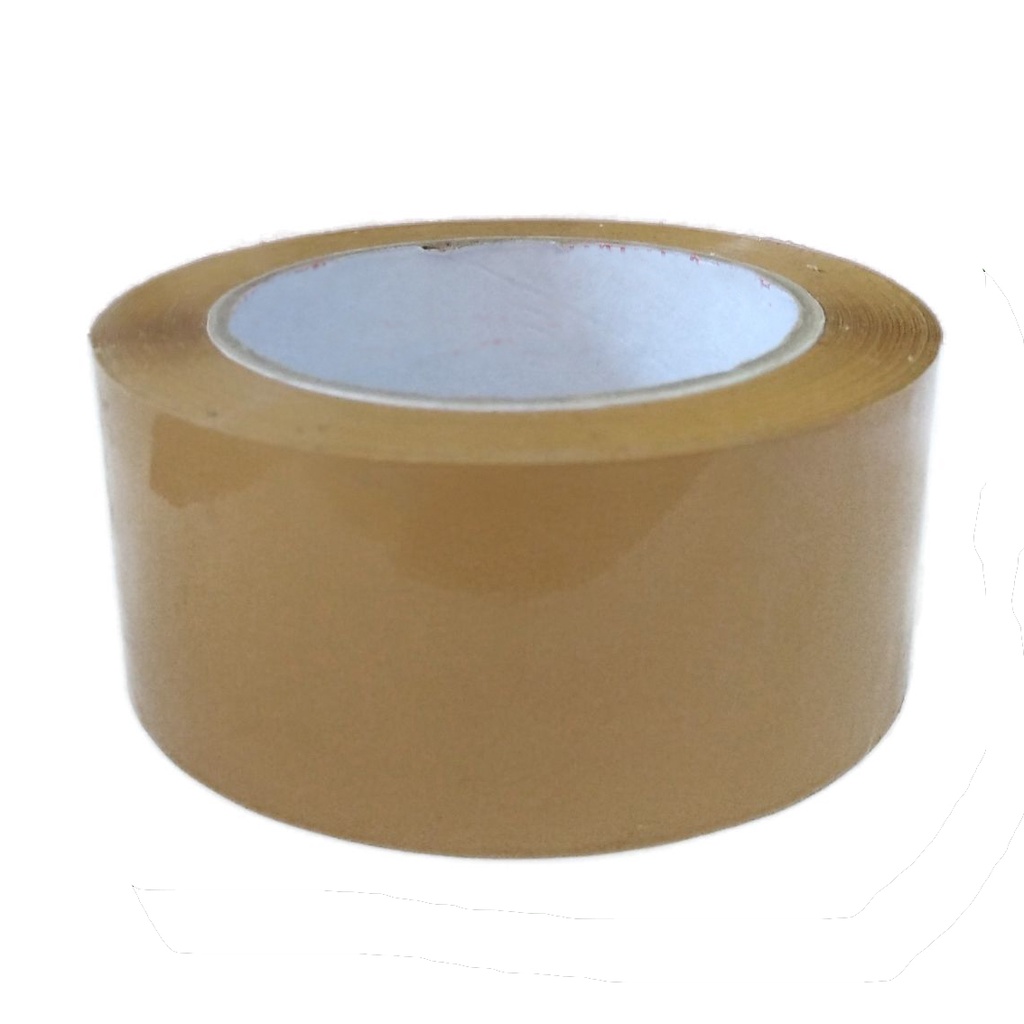 Lakban Coklat 2 inch 48mm 90yard Lakban Besar 48 mm 90 yard OPP Tape Selotip Solasi Solatip Cokelat