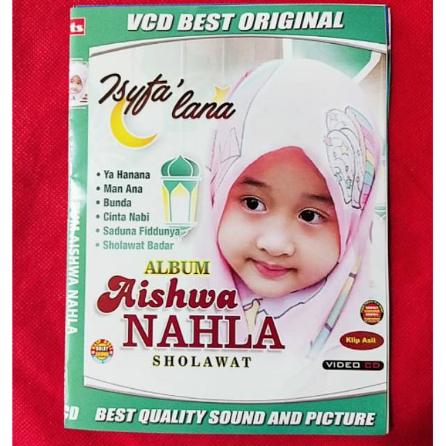 Kaset Vcd Lagu Sholawat Anak Ank Terbaru Album Aishwa Nahla