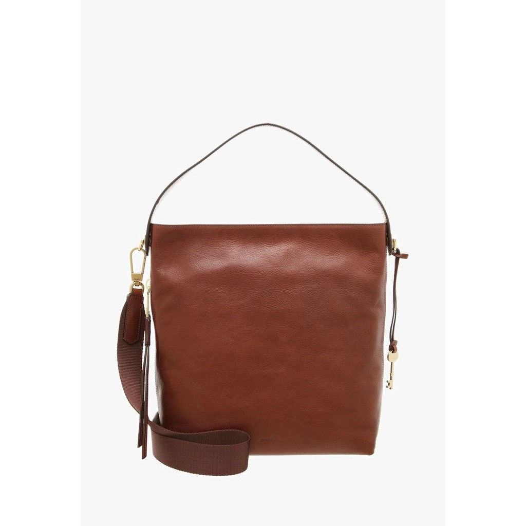 Fossil Maya Large Hobo Brown