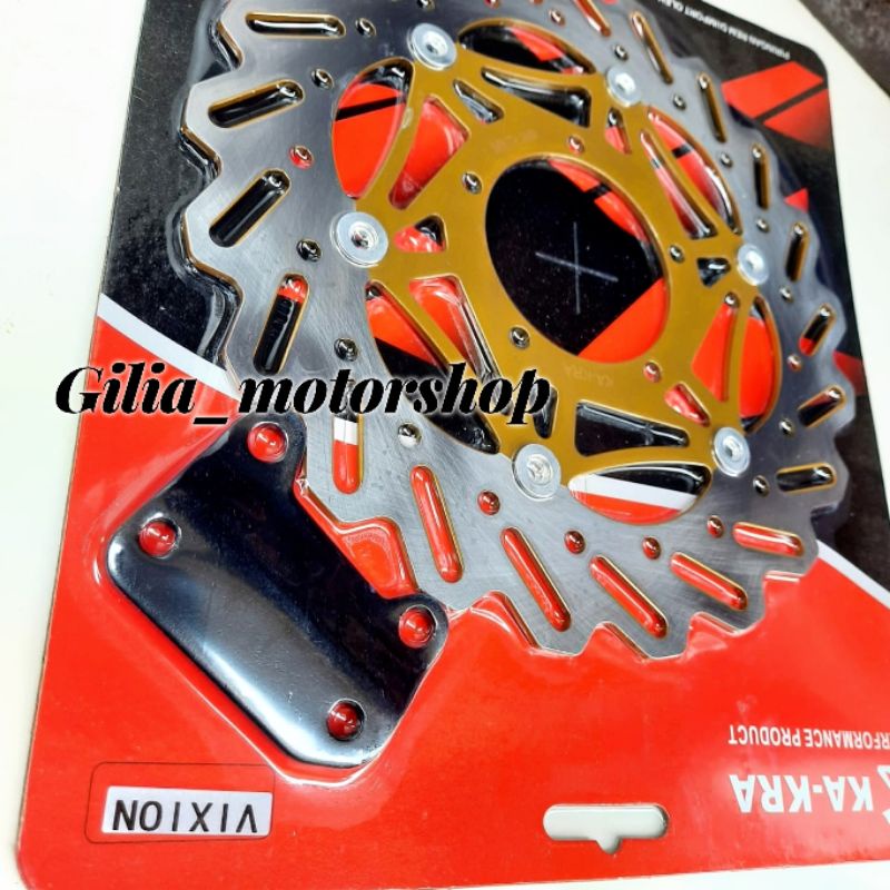 Piringan cakram depan lebar model gerigi 300mm motor yamaha vixion old dan vixion Piringan Disc