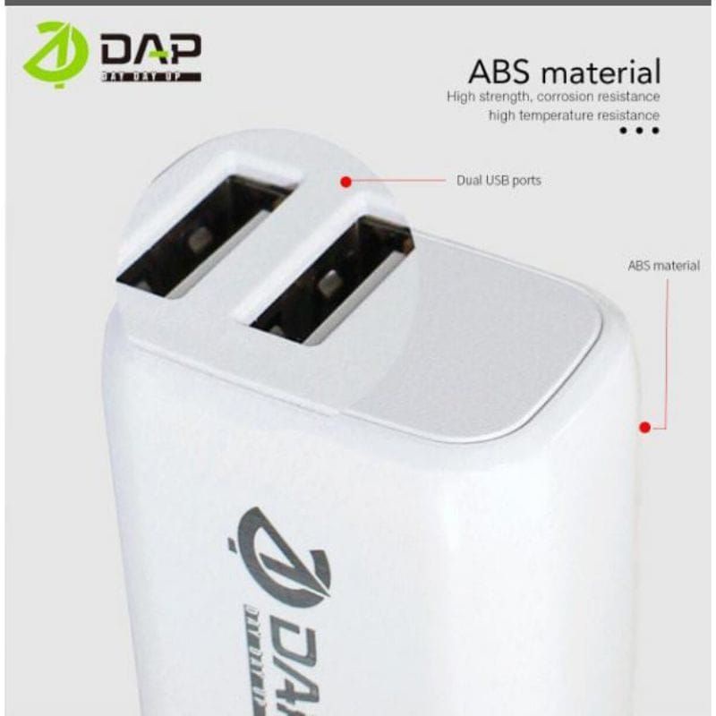 Charger DAP 2.4A  2usb Fast Charger Casan DAP 2usb 2.4A D-A2N