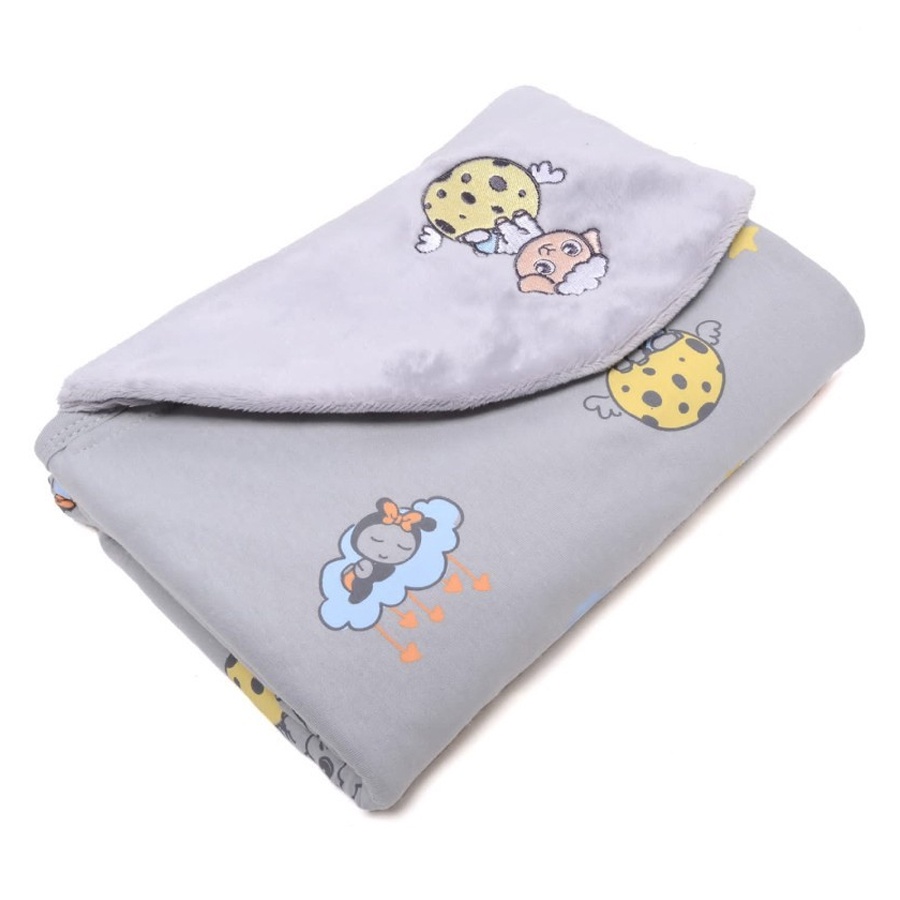 Babybee Fluffy Hooded Blanket for Baby Selimut Topi Bayi