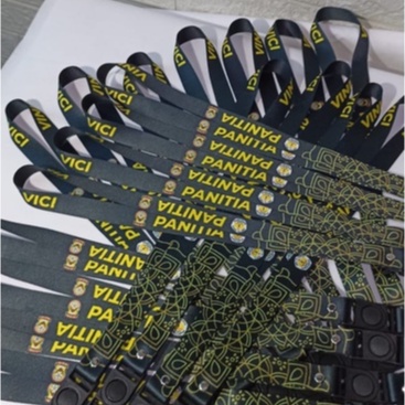 

Tali Lanyard Gantungan ID Card Name Tag Custom Printing