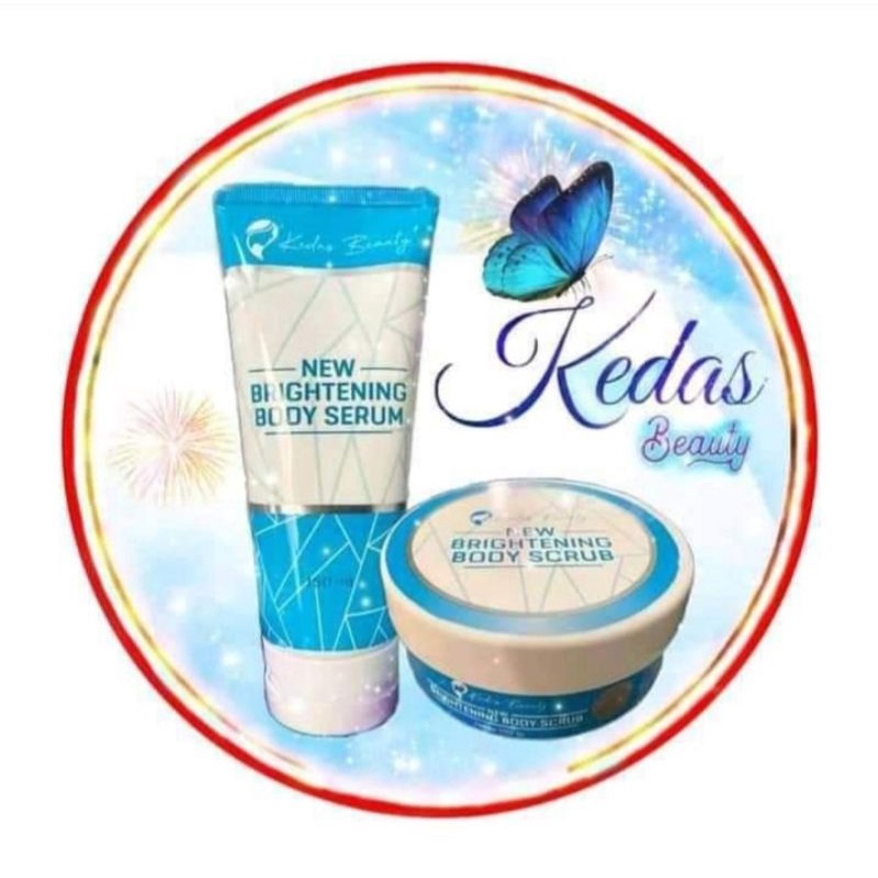 paket badan kedas beauty /body serum kedas beauty/scrub kedas beauty