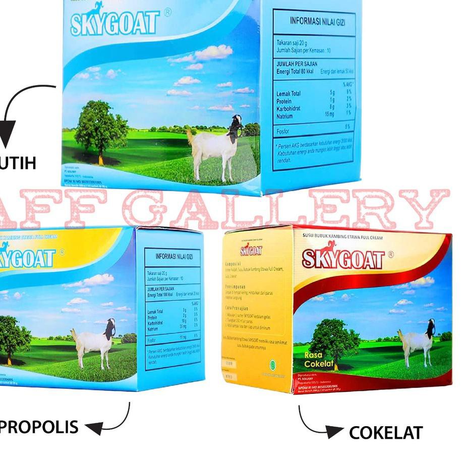 

_ NEW DF9 Susu Kambing SG PUTIH / SG COKLAT / SG PROPOLIS !!