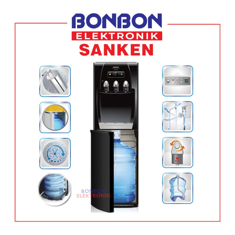 [GOSEND/GRAB] Sanken Dispenser Galon Bawah HWD-C500E / HWDC500E / HWD-C500-E