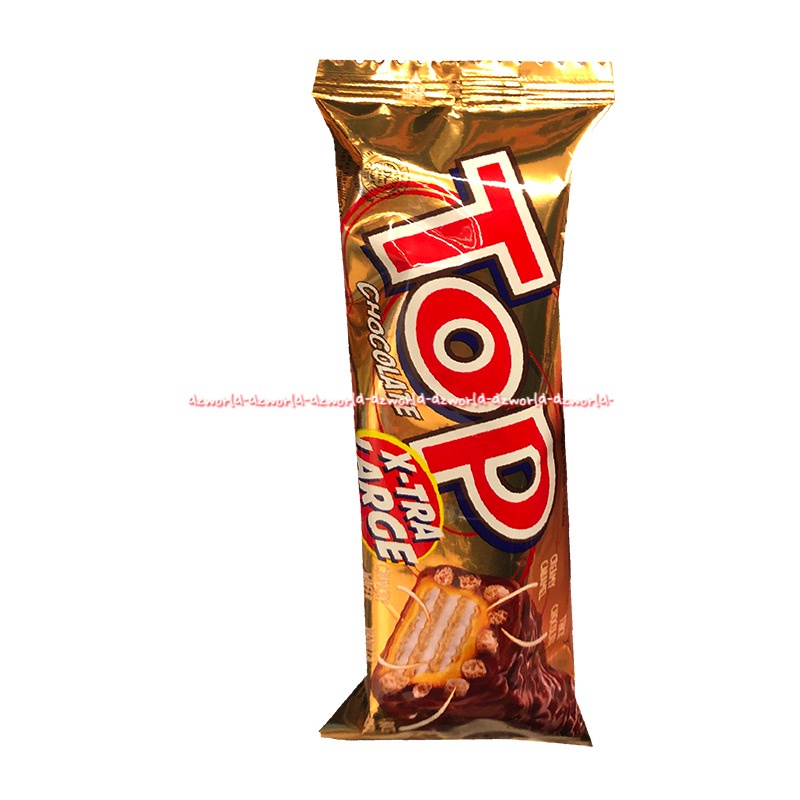 Top Chocolate 38gr Triple Choc X-Tra Large Crispy Caramel Coklat Cokleat Top Besar Xtra Large