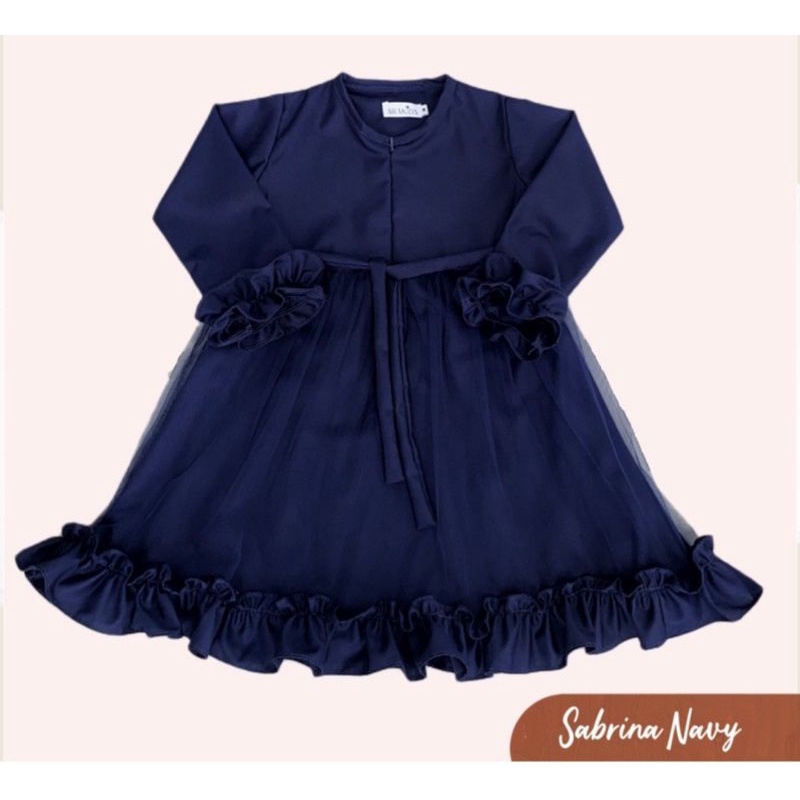 Tunik Sabrina Tunik anak Bisa Couple mom and kids full tile keliling