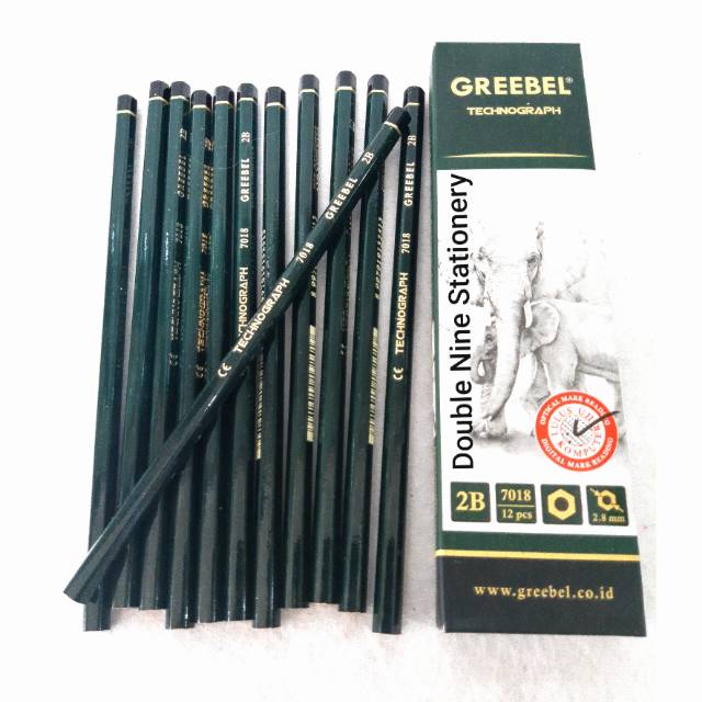 

pensil 2B merk Greebel