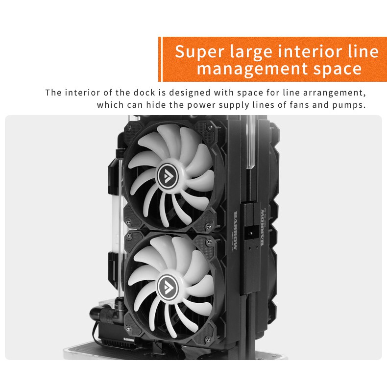 BARROW EXWCD-240 External 240mm Water Cooling Dock Bracket