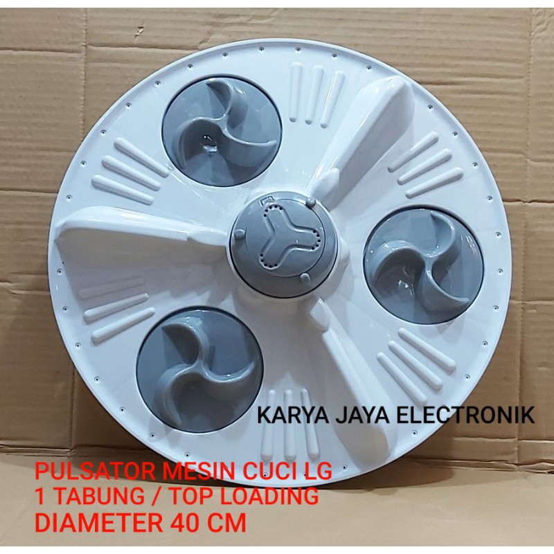 Pulsator mesin cuci LG 1 Tabung / Top Loading Diameter 40cm gerigi 11