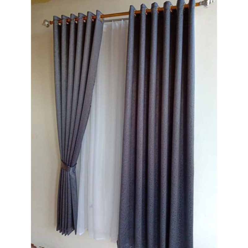 GORDEN BLACKOUT POLOS - HORDENG JENDELA - GORDEN JENDELA MINIMALIS - KORDEN PINTU KAMAR-GORDEN POLOS