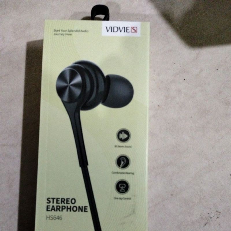 Headset/Earphone/HF Vidvie HS 646