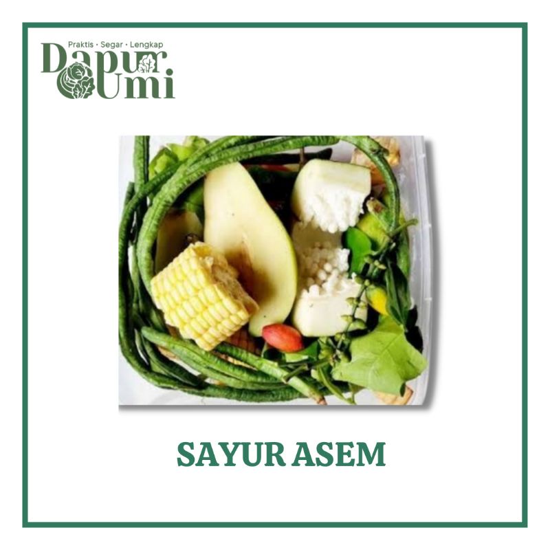 

ANEKA PAKET SAYUR - SAYUR SOP ASEM CAPCAY