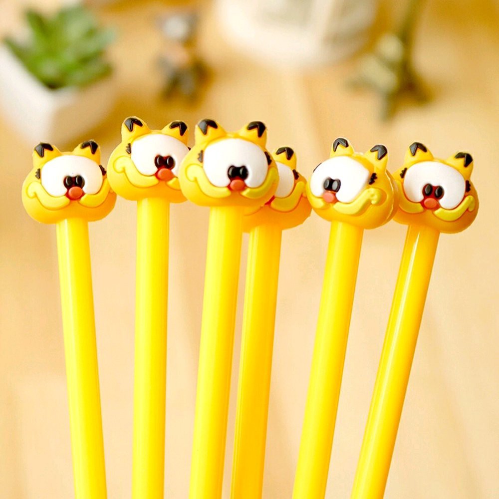 

Bolpoin Kuning Karakter Lucu Unik Pulpen Garfield Pen Pena Ballpoint