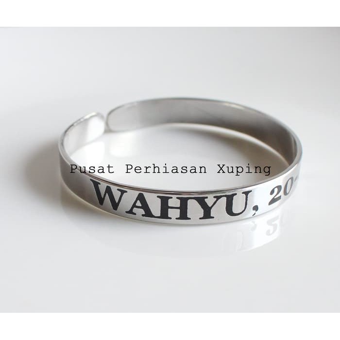 Gelang Nama Bangle Monel / Perhiasan MOnel