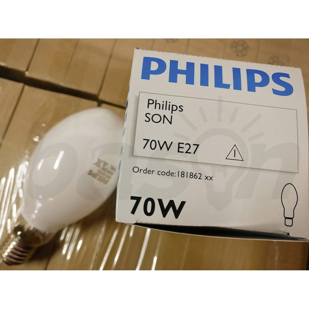 PHILIPS SON 70W E E27 - Lampu Sodium