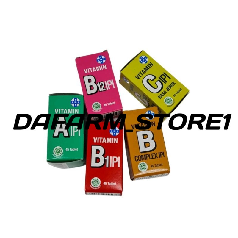 Vitamin C IPI / Vitamin B 12 IPI / Vitamin B Complex IPI / Multivitamin