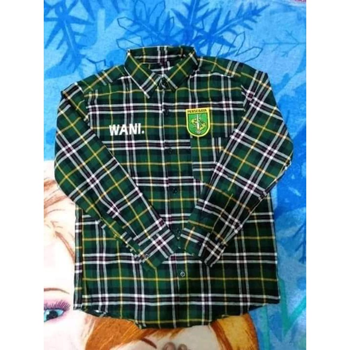 Hem Persebaya/Kemeja Persebaya Surabaya