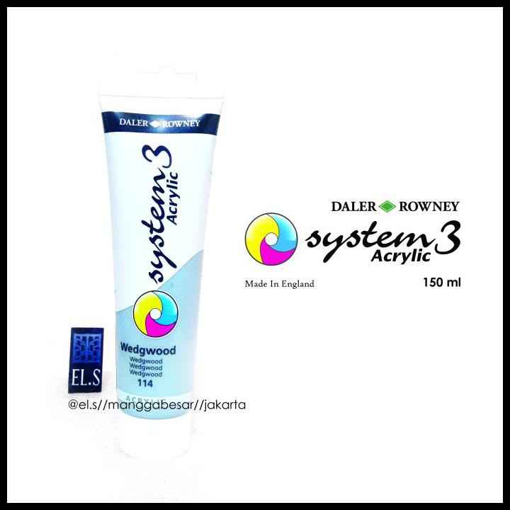 

Cuci Gudang Daler Rowney System3 Wedgwood ( Cat Akrilik ) 150 Ml