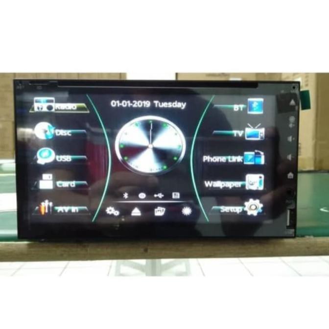 [[[BISA COD]] TV Mobil Double Din All New Avanza/All New Xenia Skeleton SKT 8724-22 Kode 801